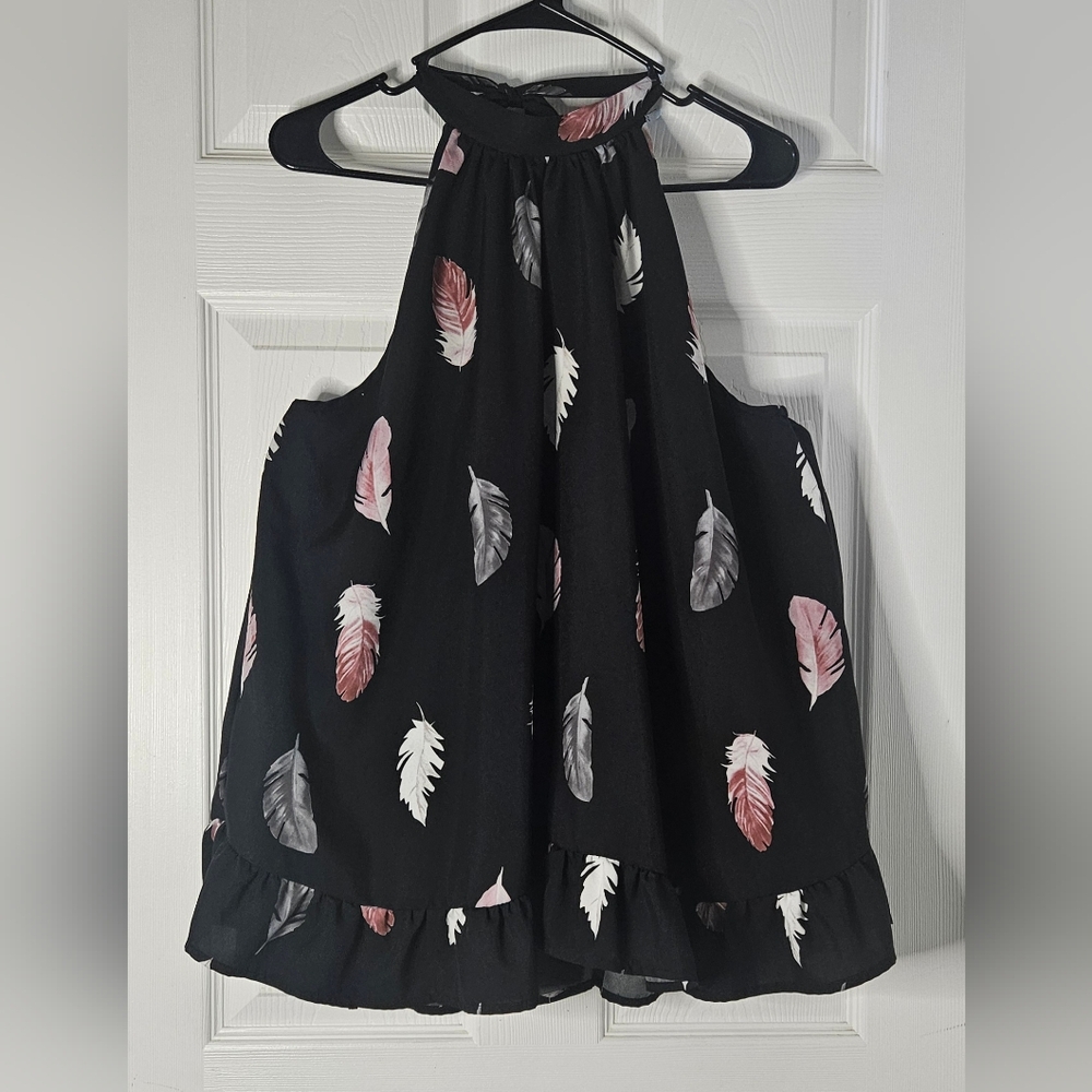 SHEIN Halter Style Blouse